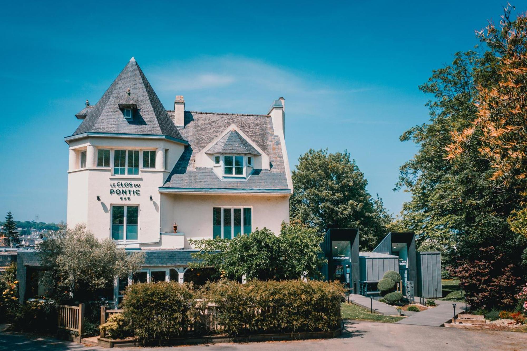 Le Clos Du Pontic Logis Et Cit'Hotel Landerneau Eksteriør billede